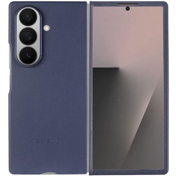 Шкіряний чохол Leather Case для Samsung Galaxy Z Fold7 Navy 777-07994 фото