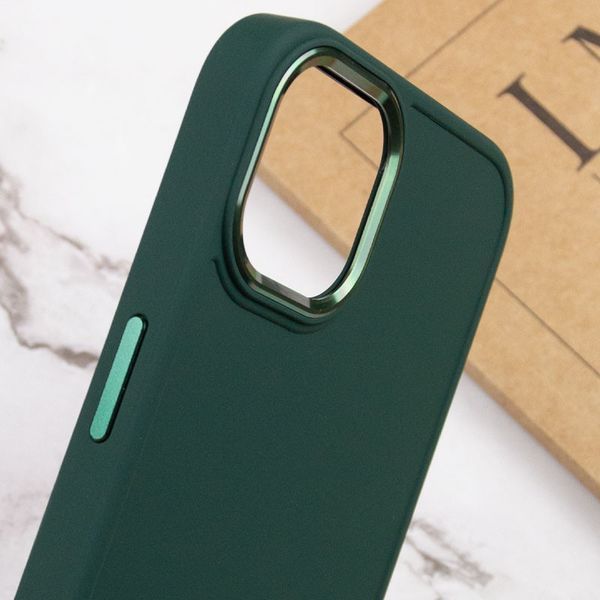 Чохол TPU Bonbon Metal Style для Apple iPhone 12 Pro Max (6.7") Pine green 208-06122 фото