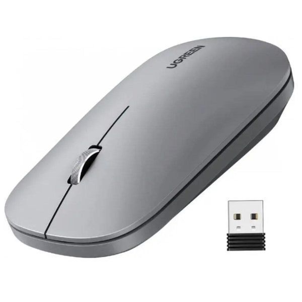 Маніпулятор миша UGREEN Portable Wireless Mouse (Gray) 656-03242 фото