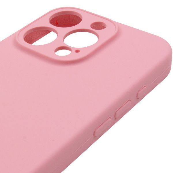 Силіконовий чохол Silk Full Camera Protective для Apple iPhone 16 Pro (6.3") Light pink 777-09576 фото