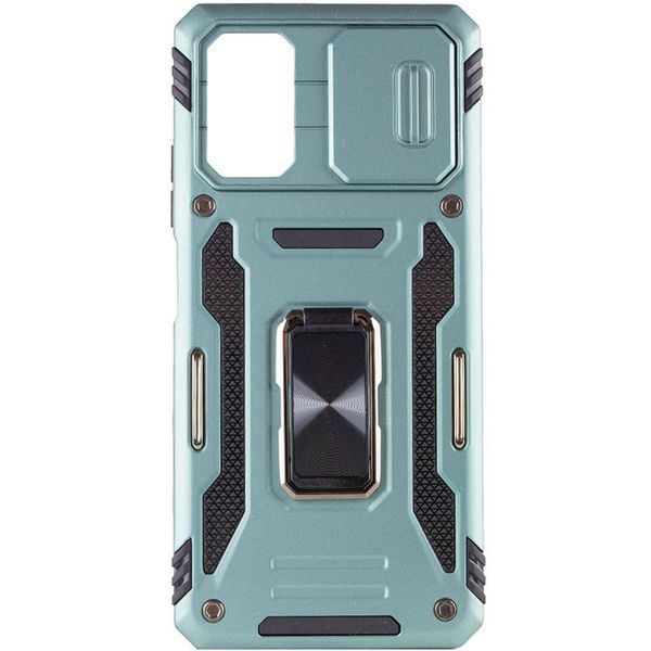 Ударостійкий чохол Camshield Army Ring для Xiaomi Poco X5 Pro 5G / Note 12 Pro 5G Light Green 777-05079 фото