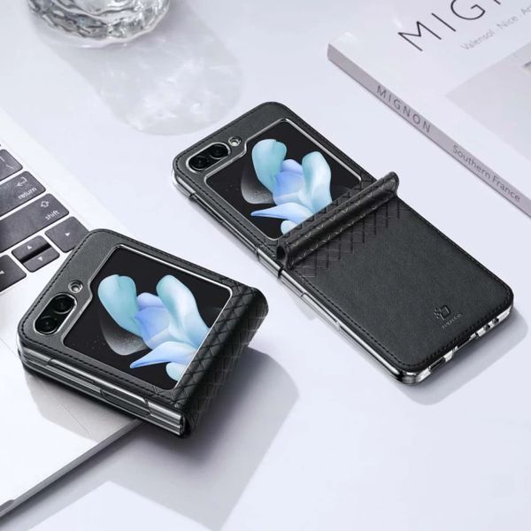 Чохол для смартфона DUX DUCIS Bril для Samsung Flip 5 Black 666-03961 фото