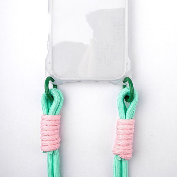 Чохол з шнурком TPU CrossBody with straps для iPhone 11 (6.1") Transparent 555-00498 фото