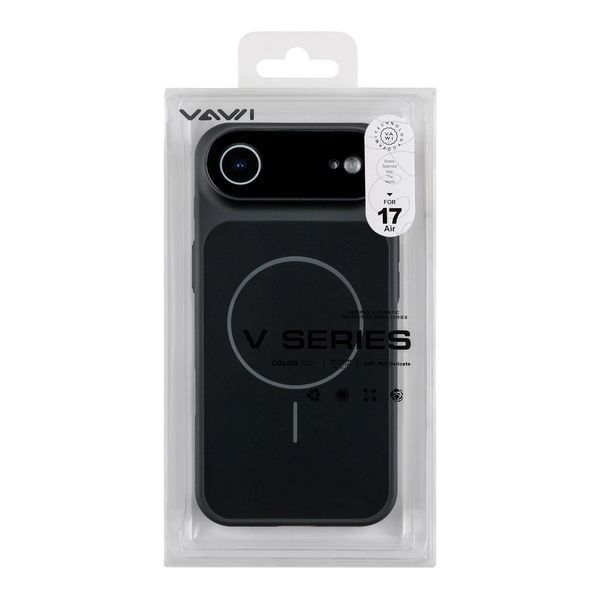 Чохол AG-Glass Lens Protection with Magsafe для iPhone 17 Air Black 555-04395 фото