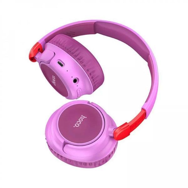 Беспроводные накладные наушники HOCO W43 Adventure BT headphones Purple 656-03808 фото