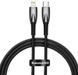 Кабель Baseus Glimmer Series Fast Charging Data Cable Type-C to iP 20W 1m Black CADH000001 фото 1