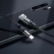 Кабель HOCO X50 USB to Type-C 3A, 1m, nylon, aluminum connectors, Black 6931474734235 фото 5