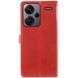 Шкіряний чохол-книжка GETMAN Gallant (PU) для Xiaomi Redmi Note 13 Pro+ Red 777-06295 фото 2