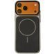 Чохол TPU TechWoven Hybrid with MagSafe для Apple iPhone 17 Air (6.5") Grey / Black 214-04718 фото 1