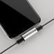 Переходник AUX Baseus L46 Lightning to Lightning + Lightning Black 209-00276 фото 3