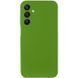 Чехол TPU GETMAN Liquid Silk Full Camera для Samsung Galaxy A37 5G Dark green 777-09185 фото 2