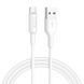 Кабель HOCO X25 USB to Type-C 2A, 1m, PVC, PVC connectors, White 6957531080152 фото 3