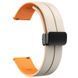 Силиконовый ремешок Classy для Smart Watch 20mm White / Orange 212-01475 фото 2
