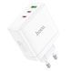 СЗУ Hoco N30 Glory PD65W+QC3.0 (1USB-A/2C) White ILSO-00000064610-1 фото 2