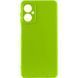 Чехол Silicone Cover Lakshmi Full Camera для Motorola Moto G14 Neon Green 777-07085 фото