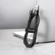 Кабель Baseus Cafule Cable USB For Micro 2.4A 1m Gray+Black CAMKLF-BG1 фото 7