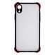 Силіконовий чохол TOTU Armor with Frame для iPhone Xr Чорний 208-01015 фото