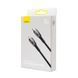Кабель Baseus Glimmer Series Fast Charging Data Cable Type-C to iP 20W 1m Black CADH000001 фото 2