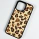 Шкіряна накладка Leopard Leather Magnetic для iPhone 16 Pro Color №1 207-00272 фото 1