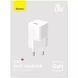 Мережевий зарядний пристрій Baseus GaN5 Fast Charger(mini) 1C 20W EU White 656-01301 фото 4