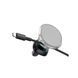 Держатель для мобильного HOCO H1 Crystal magnetic car holder(air outlet) Space Gray 656-00490 фото 2