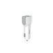 Автомобильное зарядное устройство HOCO Z23 имеет большой тип dual-port car charger set with iP cable White 656-00329 фото 1