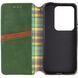 Чохол-книжка Rubic Leather для Xiaomi Redmi Note 13 Pro 4G Green 666-02938 фото 3