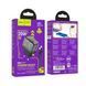 Сетевое зарядное устройство HOCO N34 Dazzling dual-port PD20W+QC3.0 charger set(C to iP) Transparent Black 656-01369 фото 5