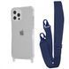 Чохол WAVE Clear Case With Strap для Iphone 12 Pro Max Midnight Blue 208-05212 фото 1