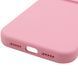 Силіконовий чохол Silk Full Camera Protective для Apple iPhone 16 Pro (6.3") Light pink 777-09576 фото 5