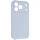 Силиконовый чехол Silk Full Camera Protective для Apple iPhone 17 Pro (6.3") Sweet Blue 777-09926 фото