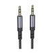 Аудиокабель BOROFONE BL24 3.5mm male to 3.5mm male, nylon braid, 1m, Metal Grey 6941991118968 фото 6