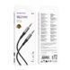Аудиокабель BOROFONE BL24 3.5mm male to 3.5mm male, nylon braid, 1m, Metal Grey 6941991118968 фото 2