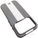 Шкіряний чохол Rally with MagSafe для Apple iPhone 17 Pro (6.3") Grey / White 777-08070 фото 2