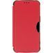 Кожаный чехол-книжка GETMAN Razor (PU) для Xiaomi Redmi 13C / Poco C65 Red 777-07694 фото 1