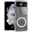 Чехол TPU Clear Case with MagSafe для Samsung Flip 6 (F741) Transparent
