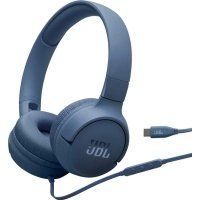 Наушники JBL Tune 520C USB-C Blue (JBLT520CBLU) JBLT520CBLU фото