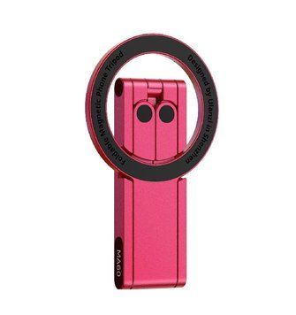 Держатель телефона Ulanzi MA60 Foldable Magnetic Phone Tripod (Red) S038 фото