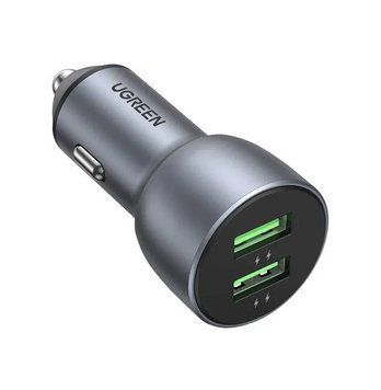 Автомобильное зарядное устройство UGREEN CD213 Fast Car Charger (Dark Blue) (UGR-10144) UGR-10144 фото