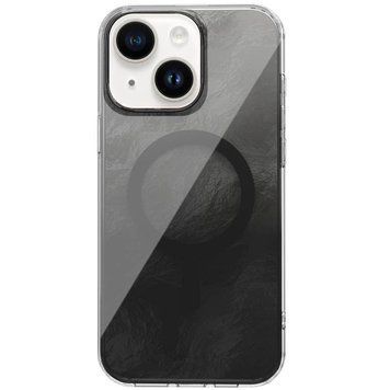 Чохол TPU Shiny Mountain (MagFit) для Apple iPhone 14 / 13 (6.1") Black 555-02908 фото
