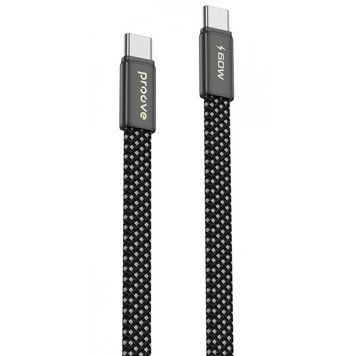 Кабель Proove AirLine Type-C to Type-C 60W (1m) Black CCAI60002201 фото