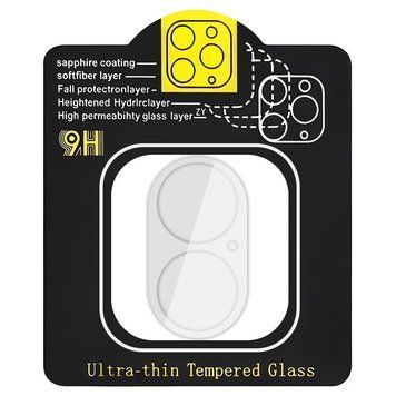 Захисне скло на камеру Full Block для Apple iPhone 16 (6.1") / 16 Plus (6.7") Transparent 204-00481 фото
