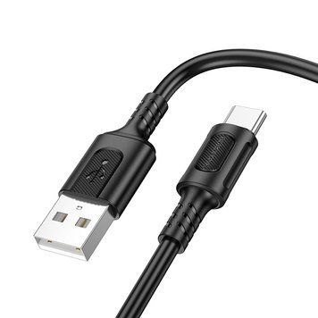 Кабель BOROFONE BX111 Feliz charging data cable Type-C 1m Black 6941991115080 фото