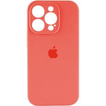 Силіконовий чохол з закритою камерою для iPhone 16 Pro Max Peach 666-01319 фото