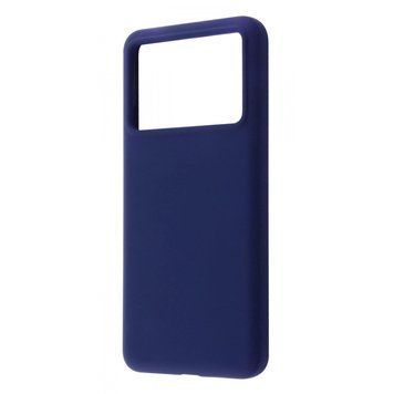 Чехол WAVE Full Silicone Cover для Xiaomi Poco X6 Pro 5G Midnight blue 656-07391 фото