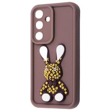 Чехол Pretty Things Case для Samsung Galaxy S25 Plus Brown/Rabbit 777-02325 фото