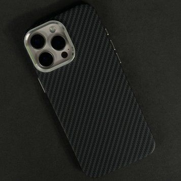 Чехол Elite Carbon Matte BOX Magnetic для iPhone 16 Pro Line Black 208-06341 фото