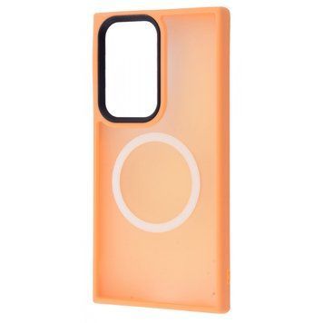 Чехол WAVE Matte Insane Case with Magnetic Ring для Samsung Galaxy S24 Ultra Orange 656-07741 фото