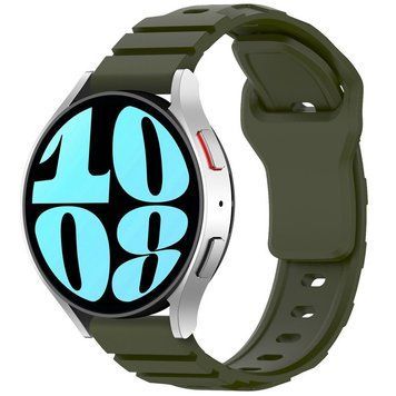 Силіконовий ремінець Defense для Smart Watch 22mm Dark Olive 212-01722 фото