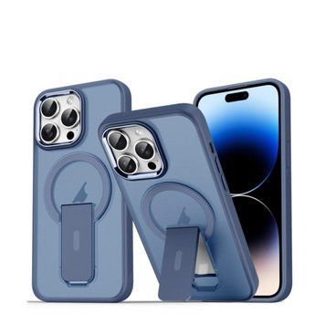 Чехол для смартфона Magnetic Stand для iPhone 14 Pro Blue 666-01837 фото